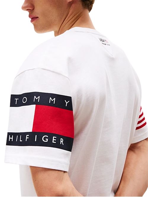 T-shirt x SAIL GP TEAM in cotone Tommy Hilfiger | MW0MW41418YBL